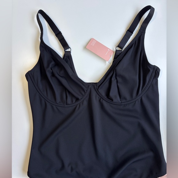 Feelingirl Other - NWT Thong Shapewear Bodysuit XXL Black Underwire Bra One Piece Feelingirl